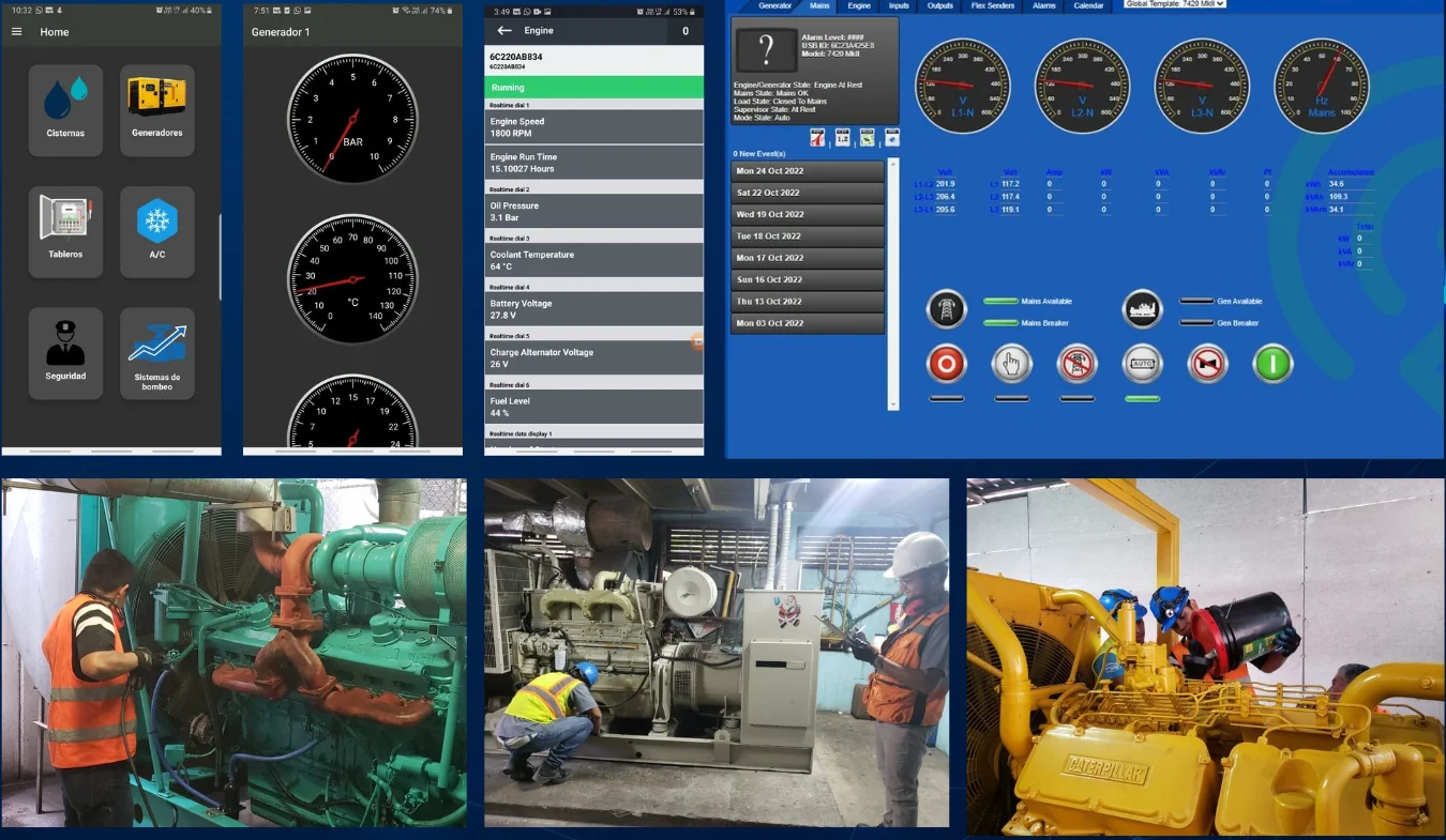 Monitoreo Generadores